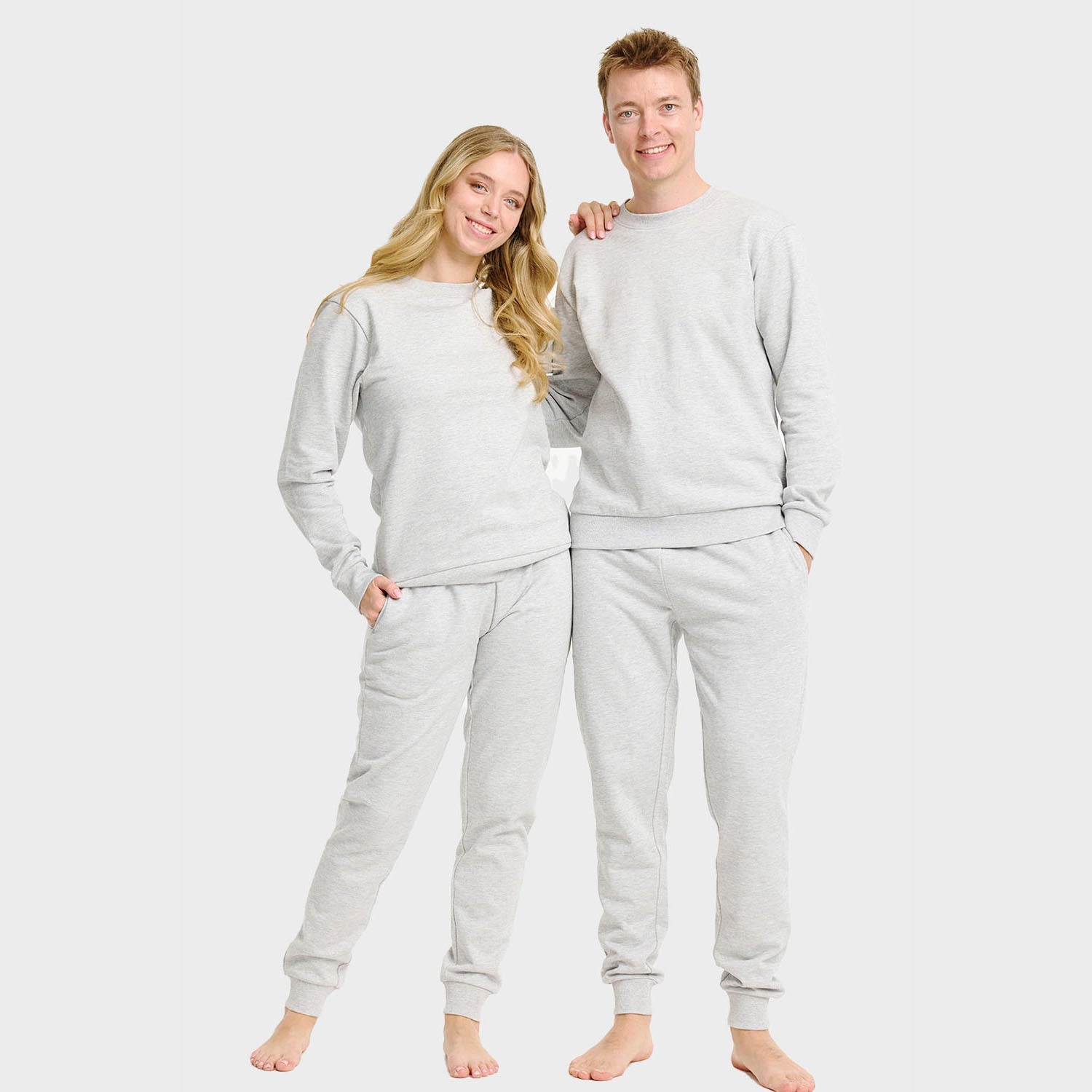 Grått sweatset – Dam